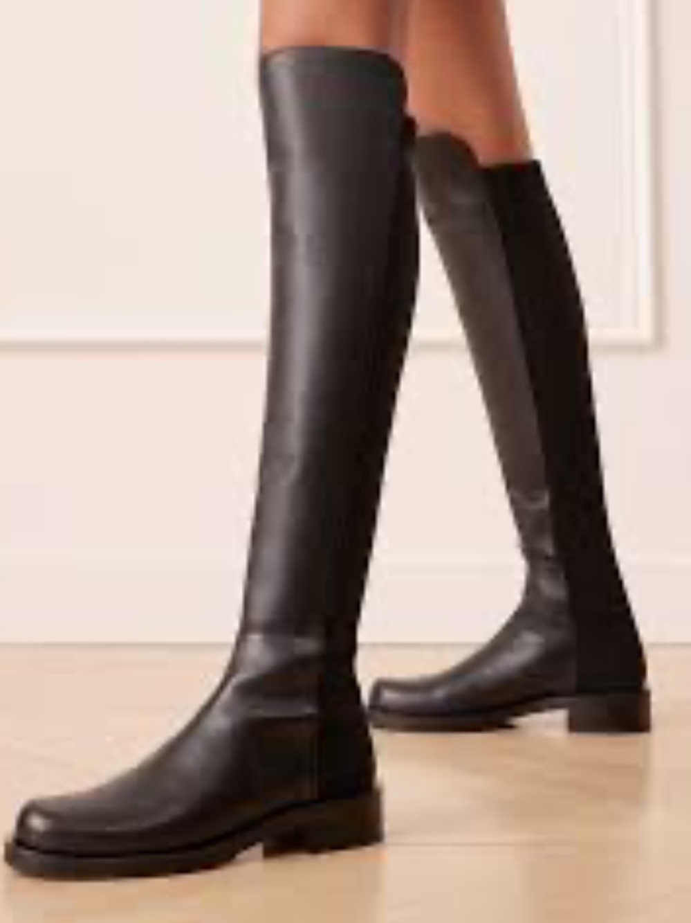 Stuart Weitzman 5050 Over the Knee Boots Brown 6.5 M